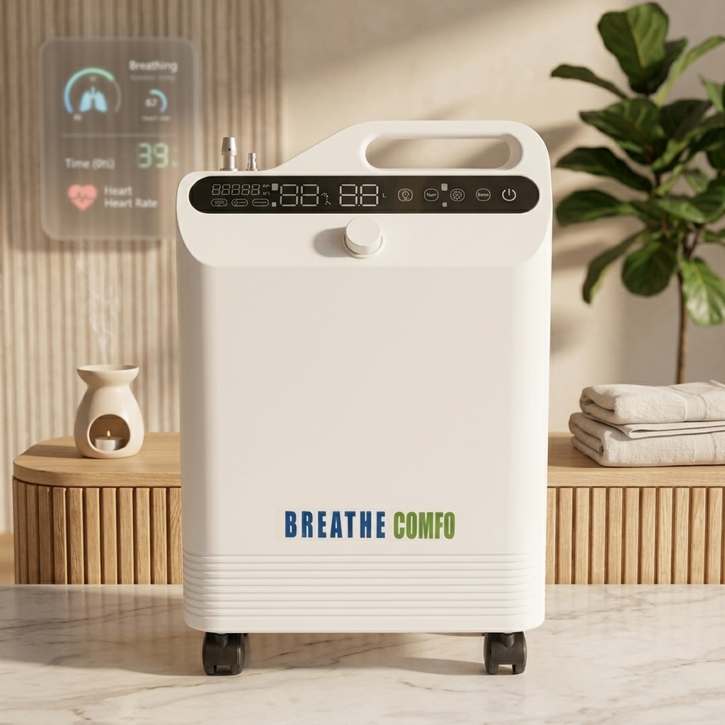 Breathe Comfo Oxygen Concentrator view 3